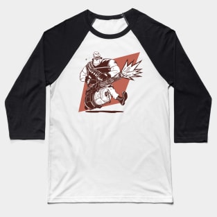 Heavy Weapons Guy (Red Team) Baseball T-Shirt